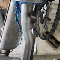 انباری وسط اگزوز سمند وپارس با موتور قدیم