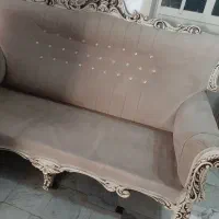فروش فوری مبل راحتی و بوفه و میز عسلی در حد