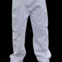 شلوار هشت جیب سفید بچهگانه ونوجوان|لباس|کرج, شهرک بنفشه|دیوار