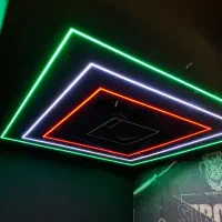 اجرای تخصصی نورخطی اویز، ،چراغ خطی،لاین نوری کد۸