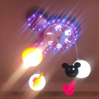 لوستر فانتزی طرح میکی موس|لوستر و چراغ آویز|تهران, نارمک|دیوار