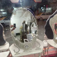 آینه‌وشمعدان‌نقره‌|صنایع دستی و سایر لوازم تزئینی|عجب شیر, |دیوار