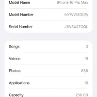 آیفون ۱۶ پرومکس رنگ سیلور و ایرپاد پرو 2 تایپ C|موبایل|تهران, فرودگاه مهرآباد|دیوار