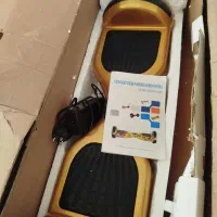 اسکوتر برقی ۶.۵اینچ طلایی سالم بدون مشکل