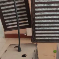 لوستر 3تایی چوبی