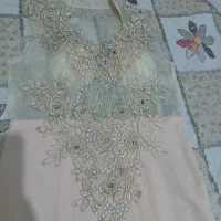 لباس مجلسی شیری رنگ سنگ دوزی|لباس|قرچک, پارس سرام|دیوار