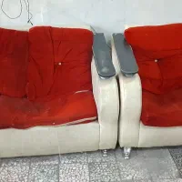 مبل ۷ نفره چرم برا باغ و مغازه