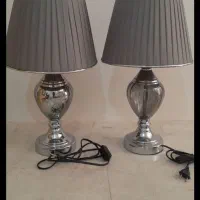 اباژور رو میزی جفت|چراغ خواب و آباژور|شهریار, شهرک نماز (دینار آباد)|دیوار