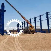 ساخت سوله صنعتی  سوله سنگین  جرثقیل سقفی سوله سازی|مصالح و تجهیزات ساختمان|شهرضا, |دیوار