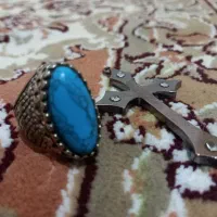 انگشتر نقره وه سلیب