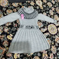 پیراهن بافت بچگانه