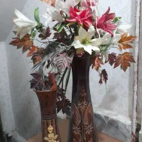 گلدان سفالی|گل و گیاه طبیعی|مشهد, شهرک بهارستان|دیوار