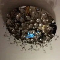 لوستر سقفی کریستال سایز بزرگ ۶۰۰ تومان