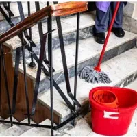 نظافت راه پله