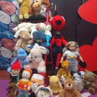 ۲۲ تا عروسک سالم و تمیز|اسباببازی بچه|پرند, فاز ۵|دیوار