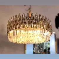 لوستر و مبل طلا ی