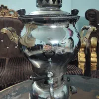 سماورگازی6لیتری تمام برنج ضخیم جنس خوب