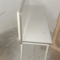 کمرکش اصل کانزا. نیمکت چوبی و آهنی.  رگال آهنی