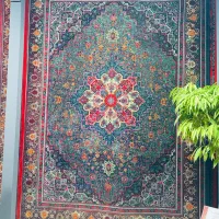فرش قیطوس کاشان ۱۰۰۰ شانه و ۱۲۰۰ شانه نخ اکرولیک|فرش|شیراز, شهرک سراج|دیوار