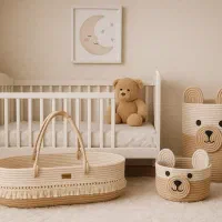 سبدهایی دست دوز قیطانی