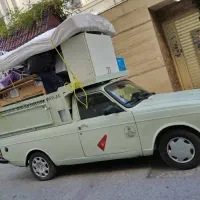 باربری وانت تلفنی نیسان کارگرضمانتی حمل‌یخچال ساید