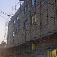 داربست با لوله های شما