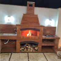 شومینه وباربیکیو|خدمات پیشه و مهارت|رشت, معلم|دیوار