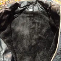 کت چرم شیک مشکی|لباس|گرگان, |دیوار