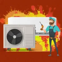 تعمیرات سرویس نصب انواع کولرگازی چیلر کل تهران