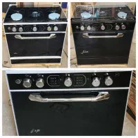 اجاق گاز طرح فر رویه لعاب فندک دار جنرال