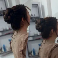 میکاپ شنیون ومیکرو ابرو|خدمات آرایشگری و زیبایی|بروجرد, |دیوار