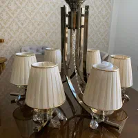 لوستر برنز ۶ شعله و دیوارکوب