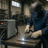 نیرو جوان علاقمند به کار فنی  جوشکاری کامپوزیت ..