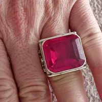 انگشتر یاقوت اصل برمه|جواهرات|اردبیل, |دیوار