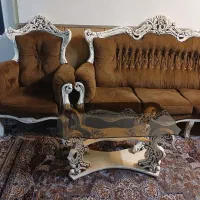 مبلمان هفت نفره|مبلمان خانگی و میز عسلی|پیر بکران, |دیوار