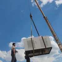 چیلر ده ۱۰ تن آیس بانکی صنعتی|ماشین‌آلات صنعتی|تهران, شهرآرا|دیوار