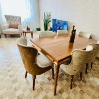 سرویس مبل و عسلی و غذاخوری و آینه و کنسول و میز tv|مبلمان خانگی و میز عسلی|بوکان, |دیوار