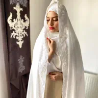 چادر عروس  اولیه دوری بهمراه هد شال|لباس|ساوه, |دیوار