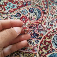 انگشتر گارنت سبز ایه رزق ضابطی عقیق کهنه|جواهرات|کرمان, |دیوار