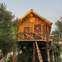 خانه درختی با جکوزی رویایی|اجارهٔ کوتاهمدت ویلا و باغ|قم, پردیسان|دیوار