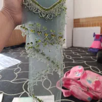 منجوق دوزی چارقد و کت و شال|لباس|داراب, |دیوار