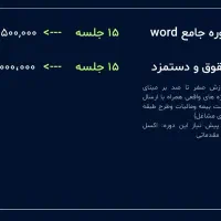 آموزش اکسل ، ورد و حقوق و دستمزد|خدمات آموزشی|آبادان, |دیوار