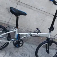 دوچرخه سایز ۲۰ دنده ای  تمام آلومینیوم تاشو سالم