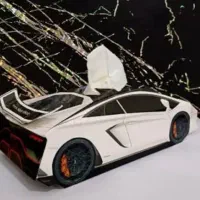 دستمال ۲۰۰برگ طرح اتومبیل