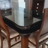 میز و صندلی  ناهارخوری چوبی 4 نفره