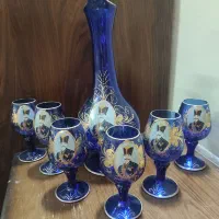 تنگ و جام شاه عباسی و گلدان عتیقه