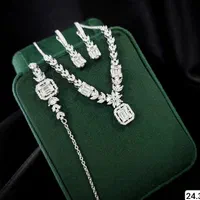 سرویس نقره امرال مدل گندمی