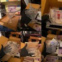 سرویس پذیرایی کریستال ژاپن کاملا نو و استفاده نشد