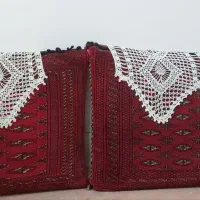 پشتی ترکمن دستباف