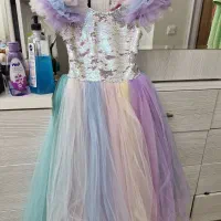 لباس مجلسی دخترانه و کفش باله